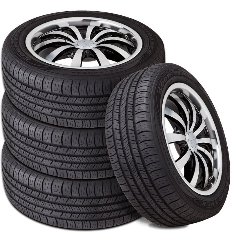 4 Goodyear Assurance All-Season 215/55R17 94H High-Mileage Tires 65k Mi Warranty