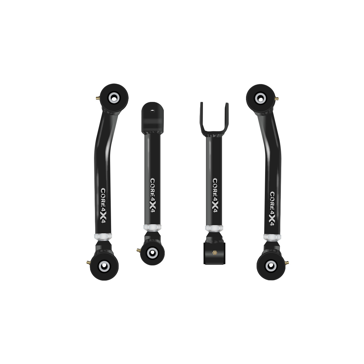 Core 4x4 Control Arms Cruise Front Set Fits Jeep XJ/MJ - Black