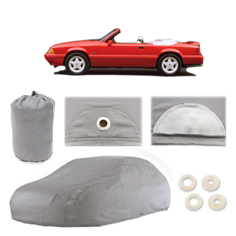 Ford Mustang 6 Layer Car Cover Fitted Outdoor Water Proof Rain Sun Dust 3rd gen