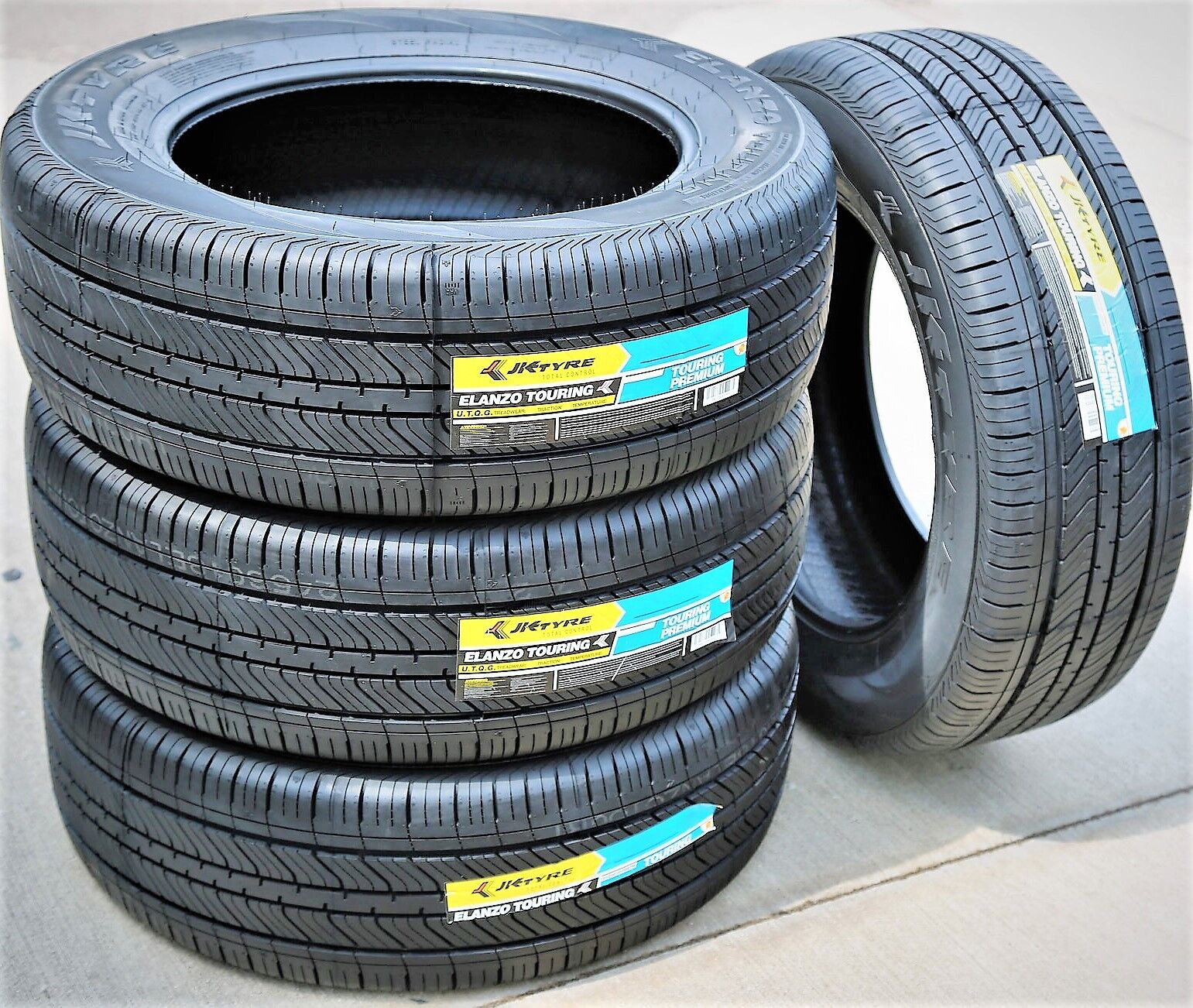 4 Tires JK Tyre Elanzo Touring 215/70R16 99T AS A/S All Season