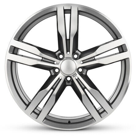 New Wheel For 2016-2020 BMW 750i 20 Inch Gun Metal Alloy Rim