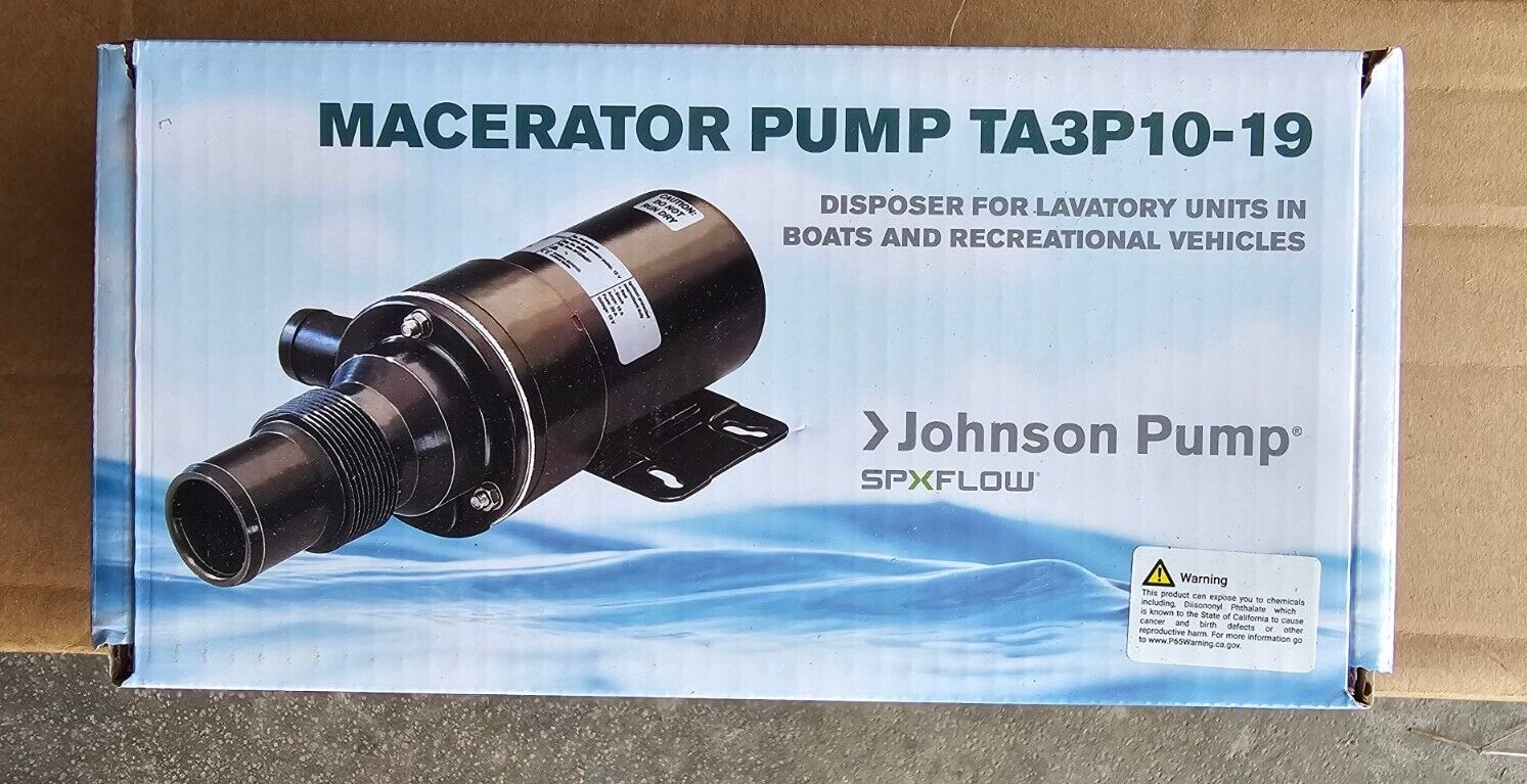Macerator Pump Marine Johnson Pump 10-24453-01  12V 