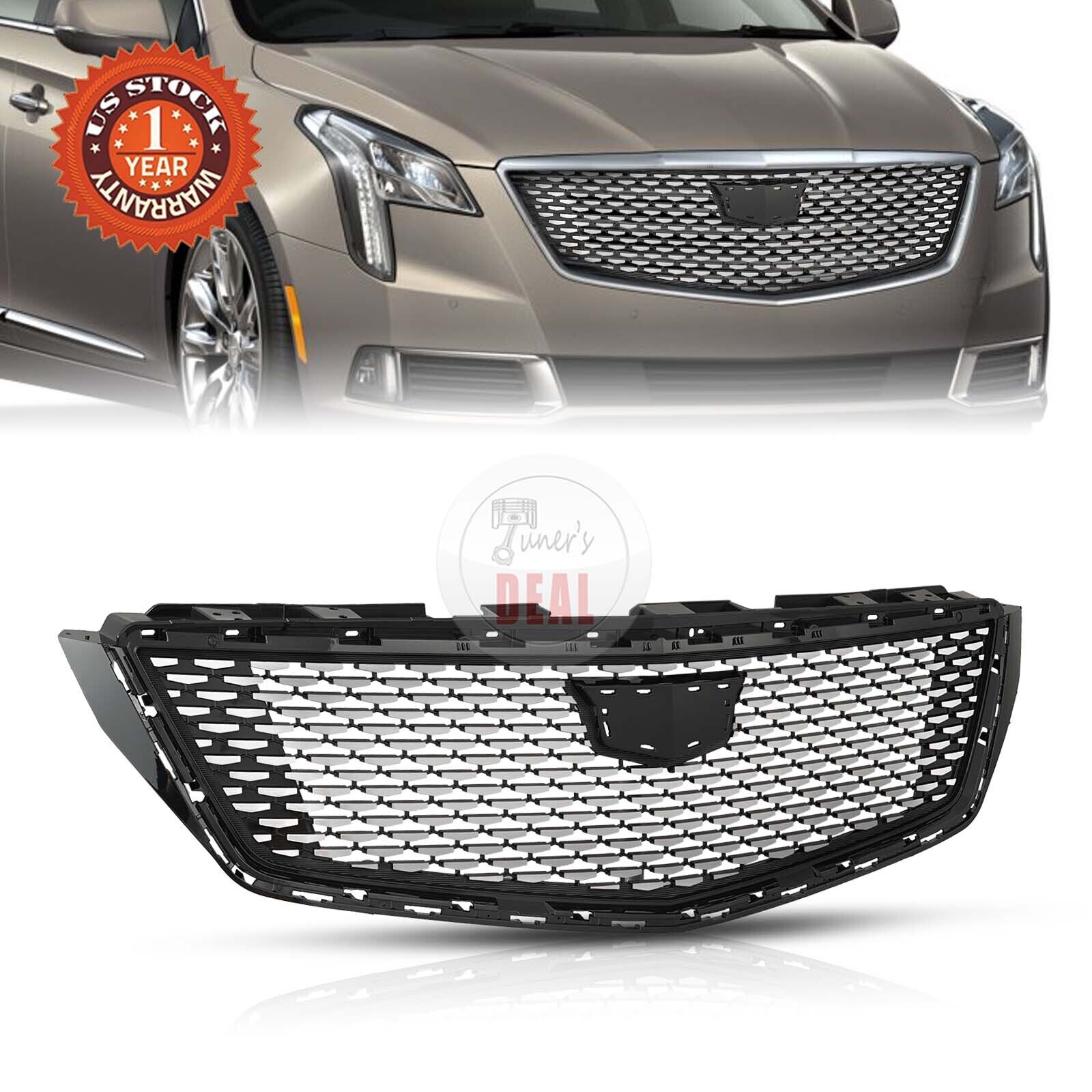 For 2018-19 2020 Cadillac XTS Front Grill Grille Chrome Diamond Style
