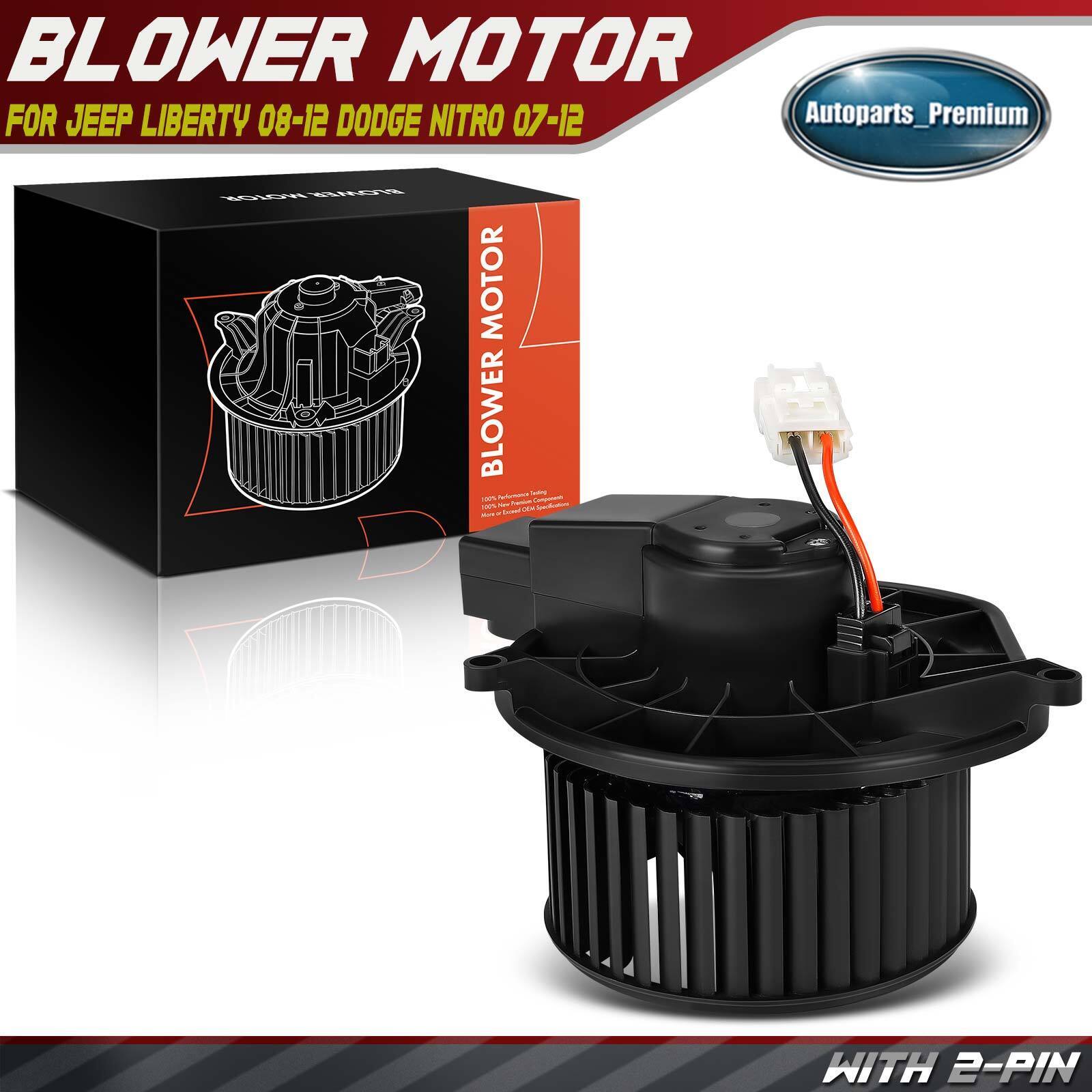 AC Heater Blower Motor for Jeep Liberty  KK 2008-2012 Dodge Nitro 2007-2012