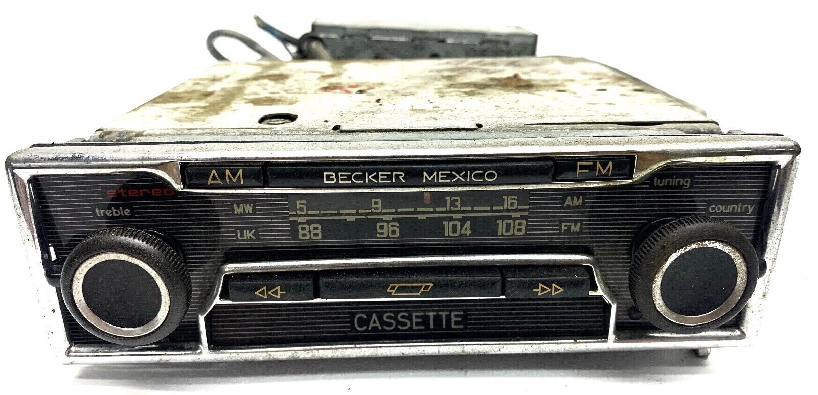 Becker Mexico Model 485 Stereo Cassette  Mercedes Ferrari 