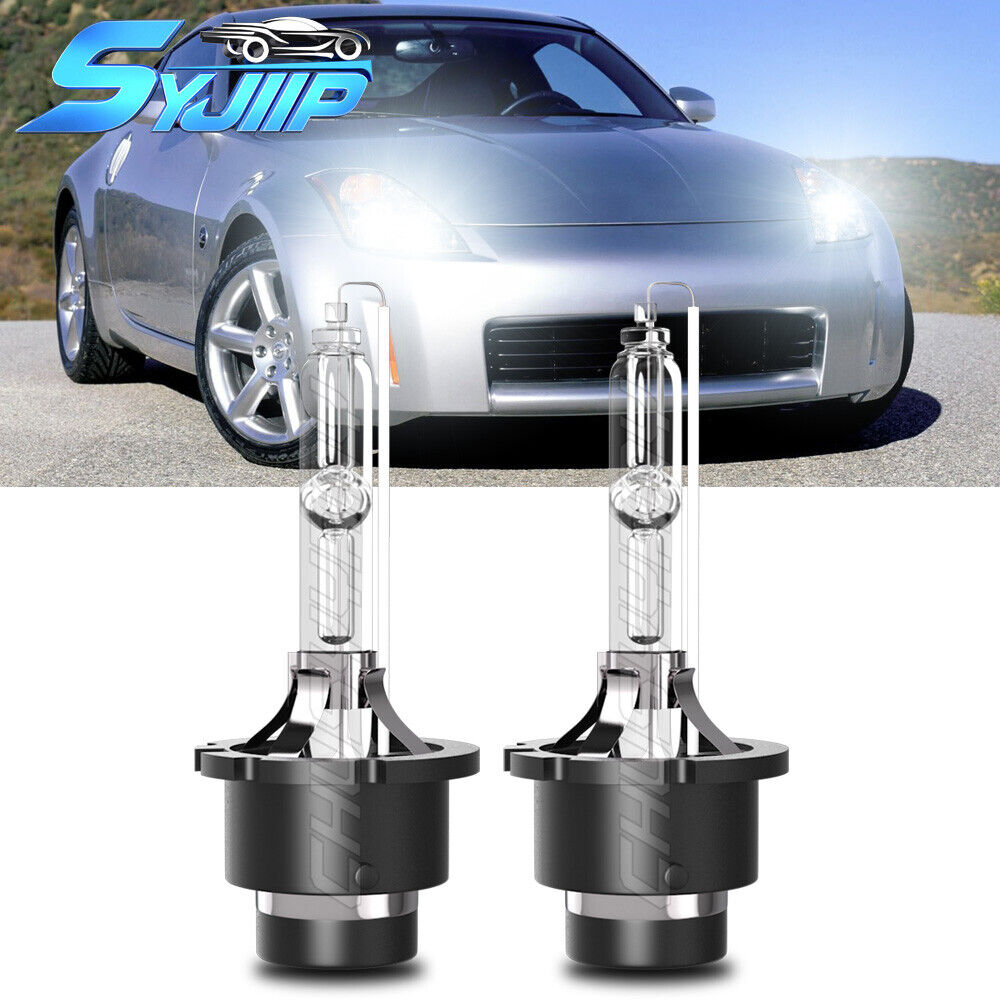 For Nissan 350z 03-2005 D2S Low Beam Xenon Front HID Headlight Bulb Stock Qty 2