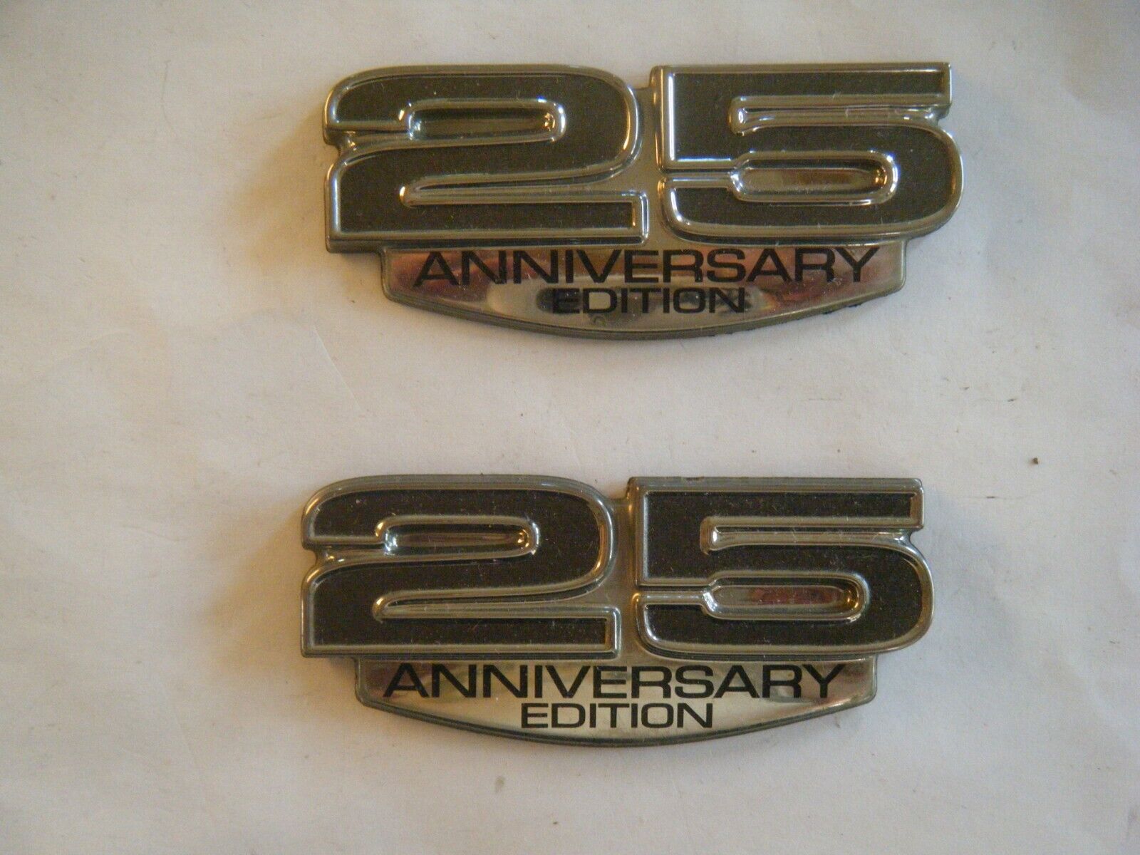 Mopar Chrysler 25th Anniversary Edition Town & Country door emblem badge OEM (2)