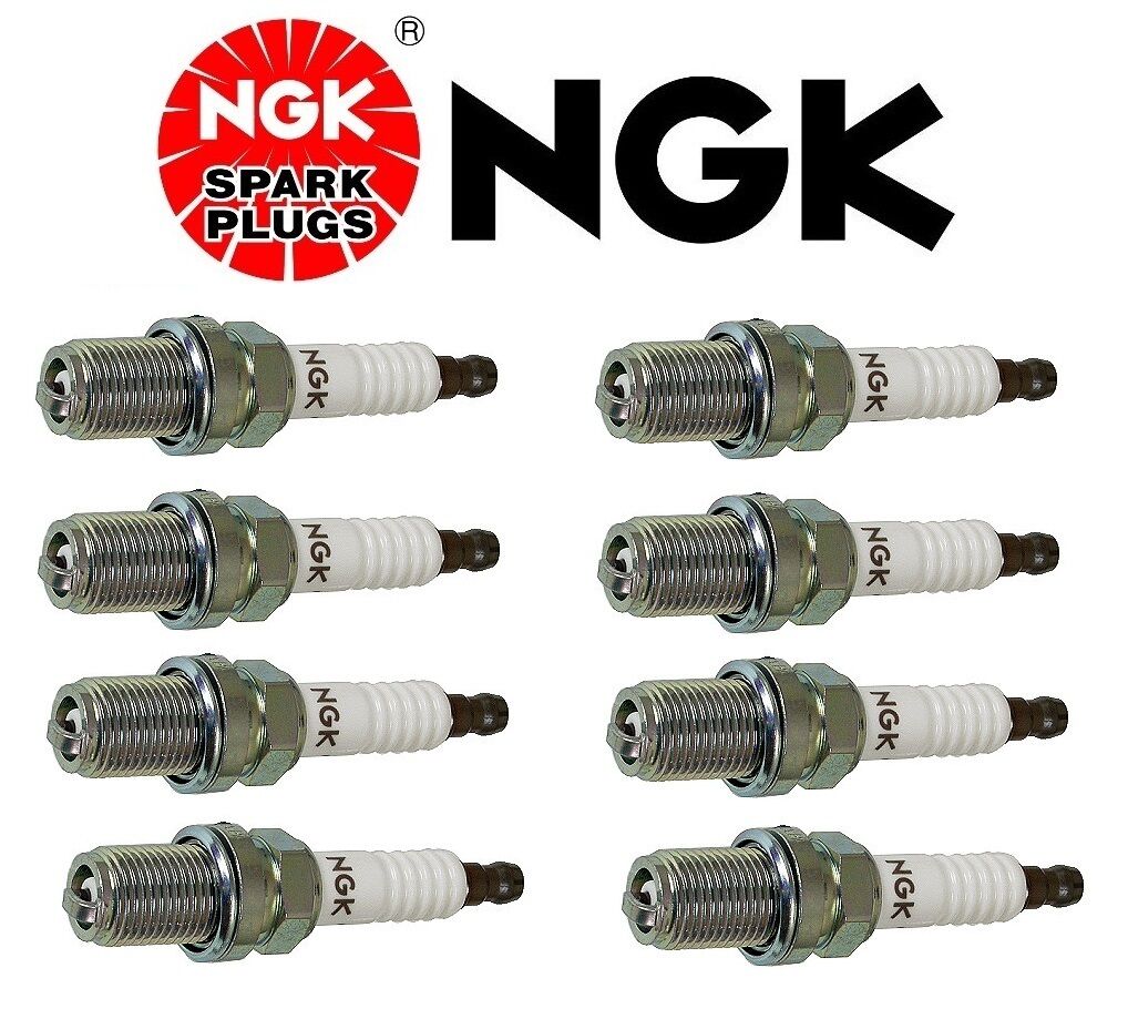 NGK R5671A-8 4554 V Power Racing Turbo Nitrous Supercharged Spark Plugs Qty 8