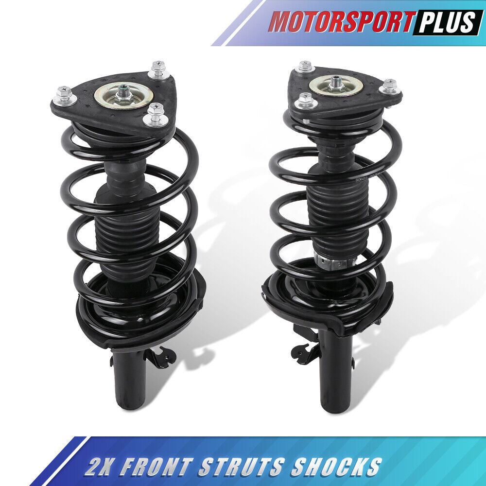 Pair Front Complete Shocks Absorbers w/ Coil For 2012-2013 Ford Focus 2.0L