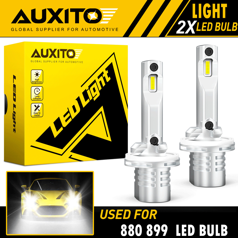 2PC 880 LED Fog/Driving Light Bulb 6500K Xenon White High Power 890 892 893 EOA