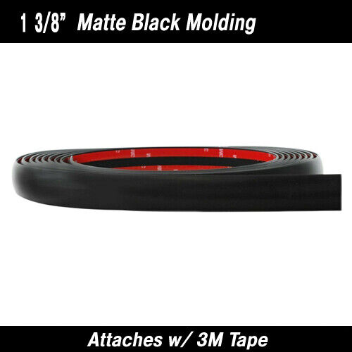 Cowles 38-424 Matte Black Molding 1 3/8\