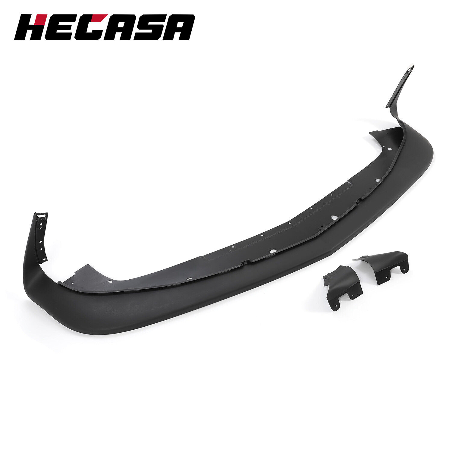 HECASA Front Bumper Lip Spoiler Splitter For Dodge Challenger SXT & R / T 15-23