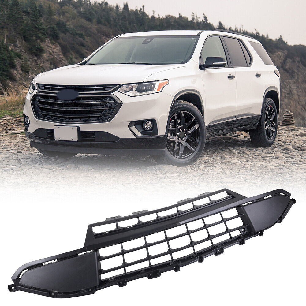 Front Lower Grille Grill Fits 2018-2021 Chevy Chevrolet Traverse Customized