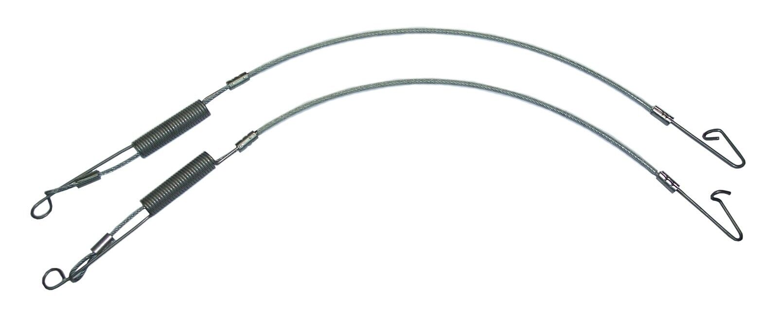 1994-2004 Ford Mustang GT & Cobra convertible top rear flap tension cables, pair