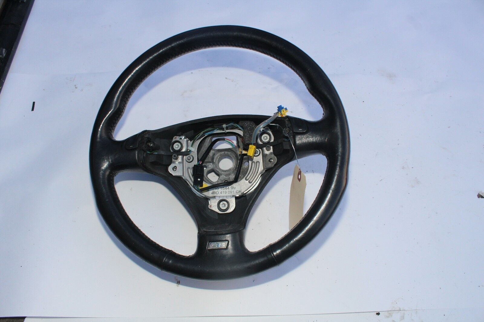 2002 AUDI S6 WAGON LEATHER STEERING WHEEL A711