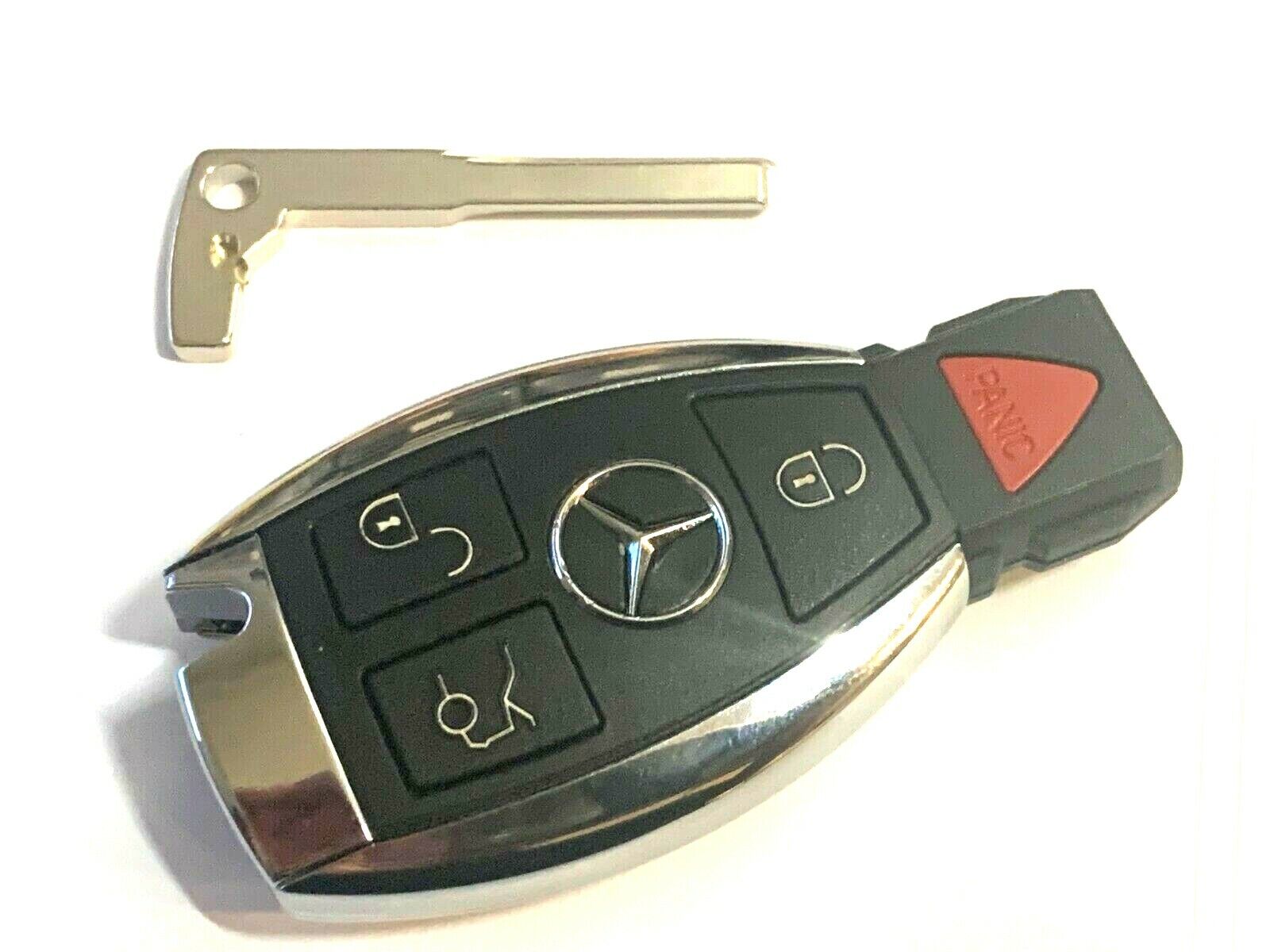 Mercedes Benz 1997-2014 / 4-Button Fobik Key / IYZ-3312 NEC & BGA A+++ USA Seler