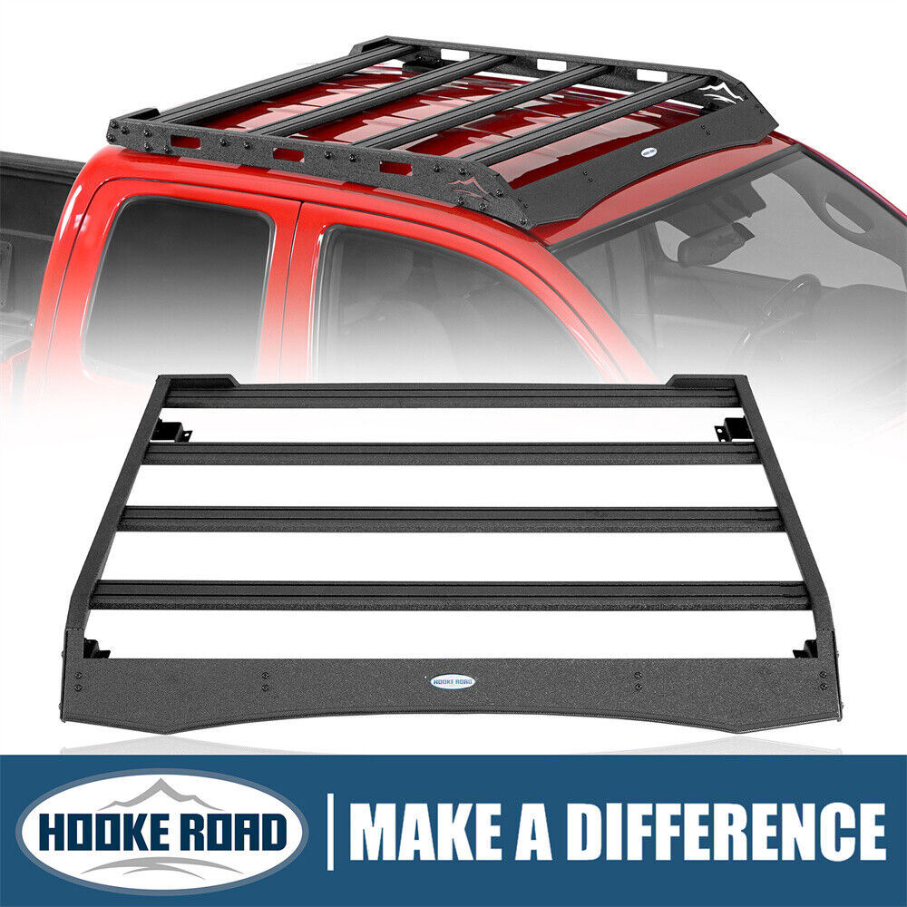 Hooke Road fit Toyota Tacoma 2005-2023 Access Cab Steel Roof Cargo Luggage Rack