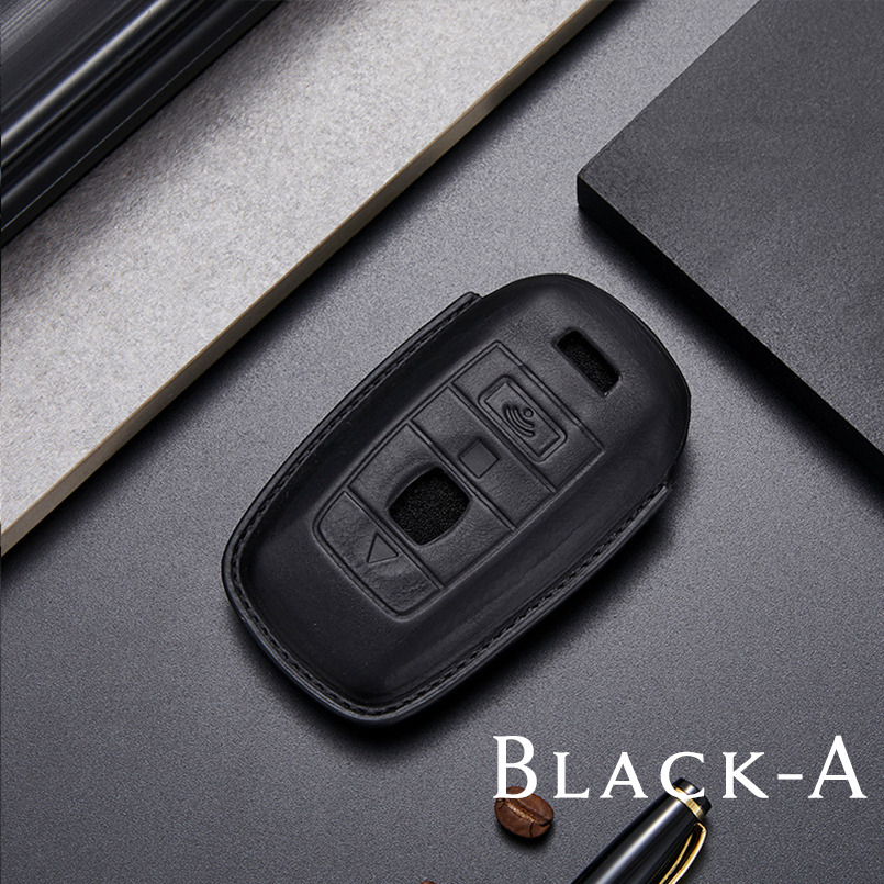 For Rolls Royce Phantom 2018 Black Badge Edition 2017 Leather Car Key Case Cover