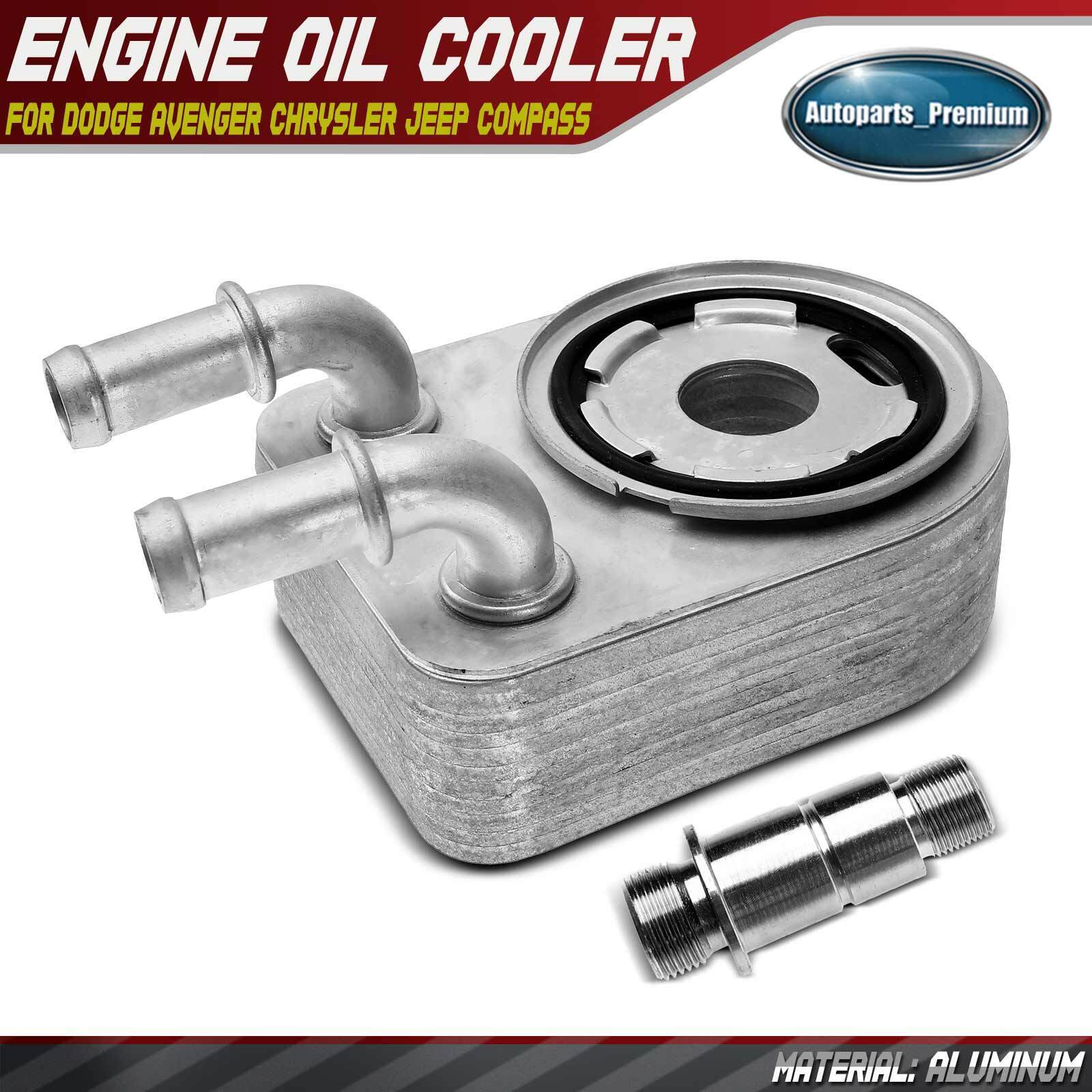 Engine Oil Cooler for Dodge Avenger Caliber Journey Chrysler 200 Jeep Compass