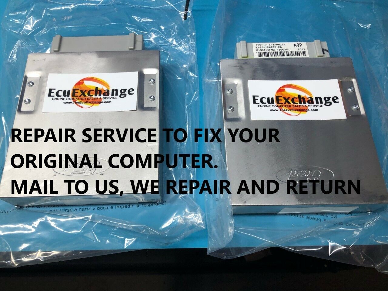 MUSTANG ECU PCM ENGINE COMPUTER REPAIR SERVICE E9ZF F3ZF QUICK HOUR TURN AROUND