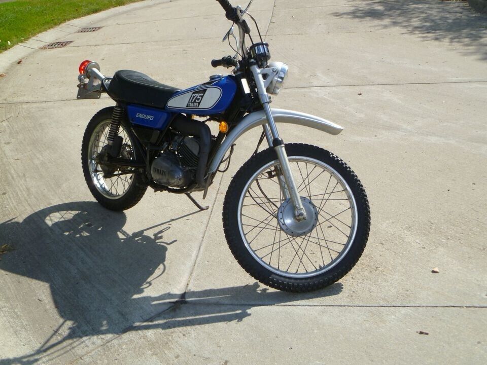 1975 Yamaha DT175 Enduro motorcycle