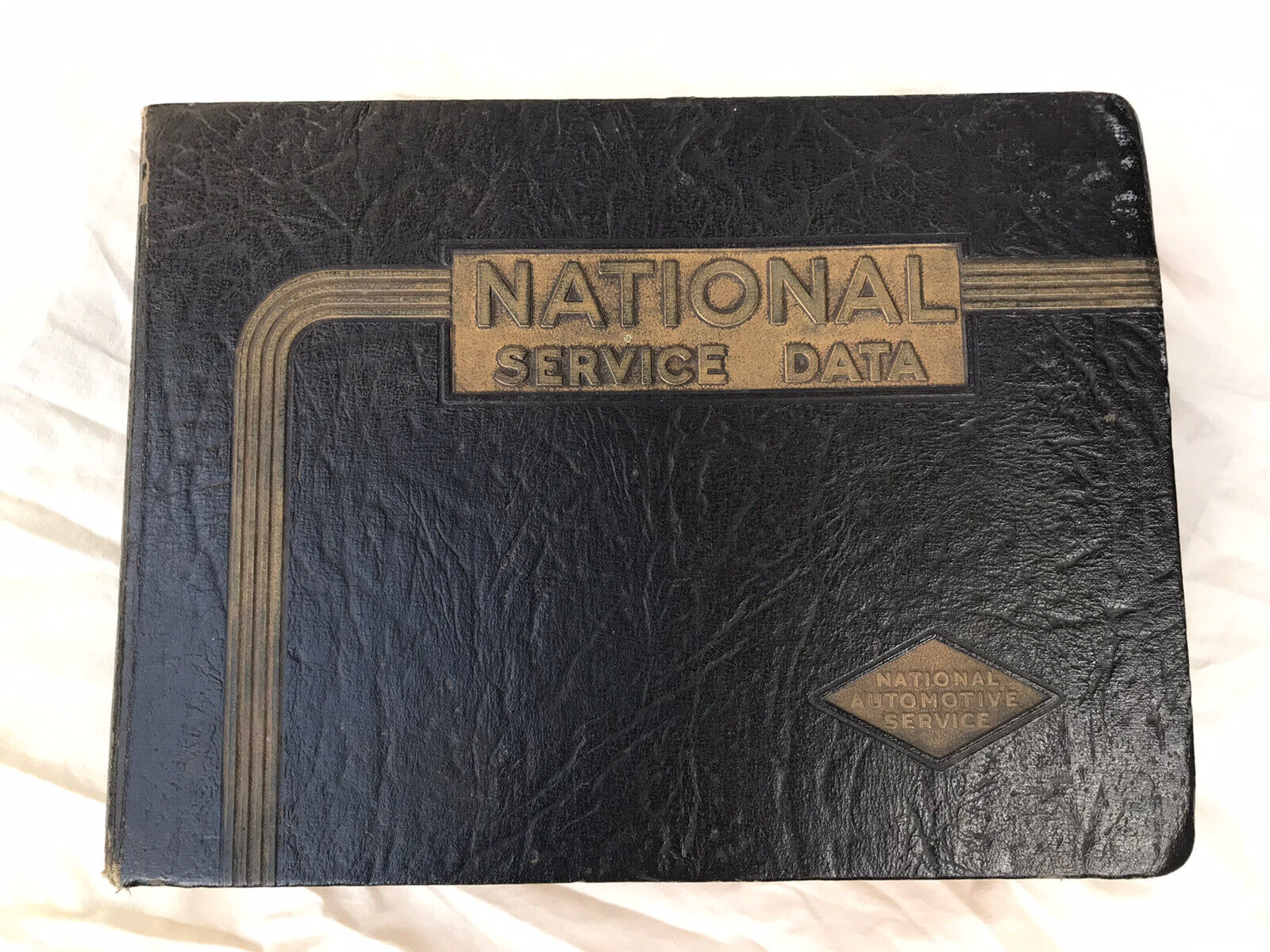 Vintage 1930/40s National Automotive Service Data Repair Manual All US Cars