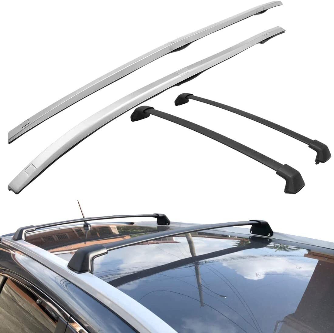 4Pcs Roof Rack for 2012-2016 Honda CRV Cross Bars + Side Rails Luggage Carrier