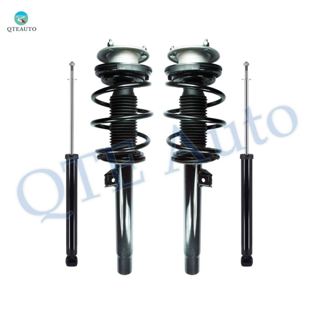 Set of 4 Front Quick Strut-Coil Spring-Rear Shock For 2001-2006 BMW 330Ci E46