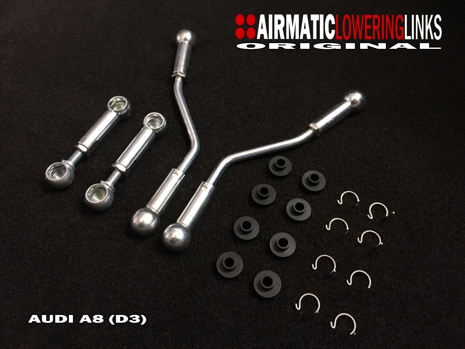 AUDI A8 S8 (D3) AIR SUSPENSION LOWERING KIT / LINKAGES / LINKS