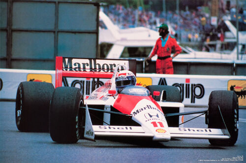 McLaren F1 - Prost - 1988 Out of Print Car Poster:>)