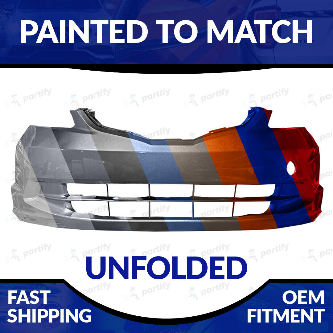 NEW Painted To Match 2009-2014 Honda Fit Base Unfolded Front Bumper