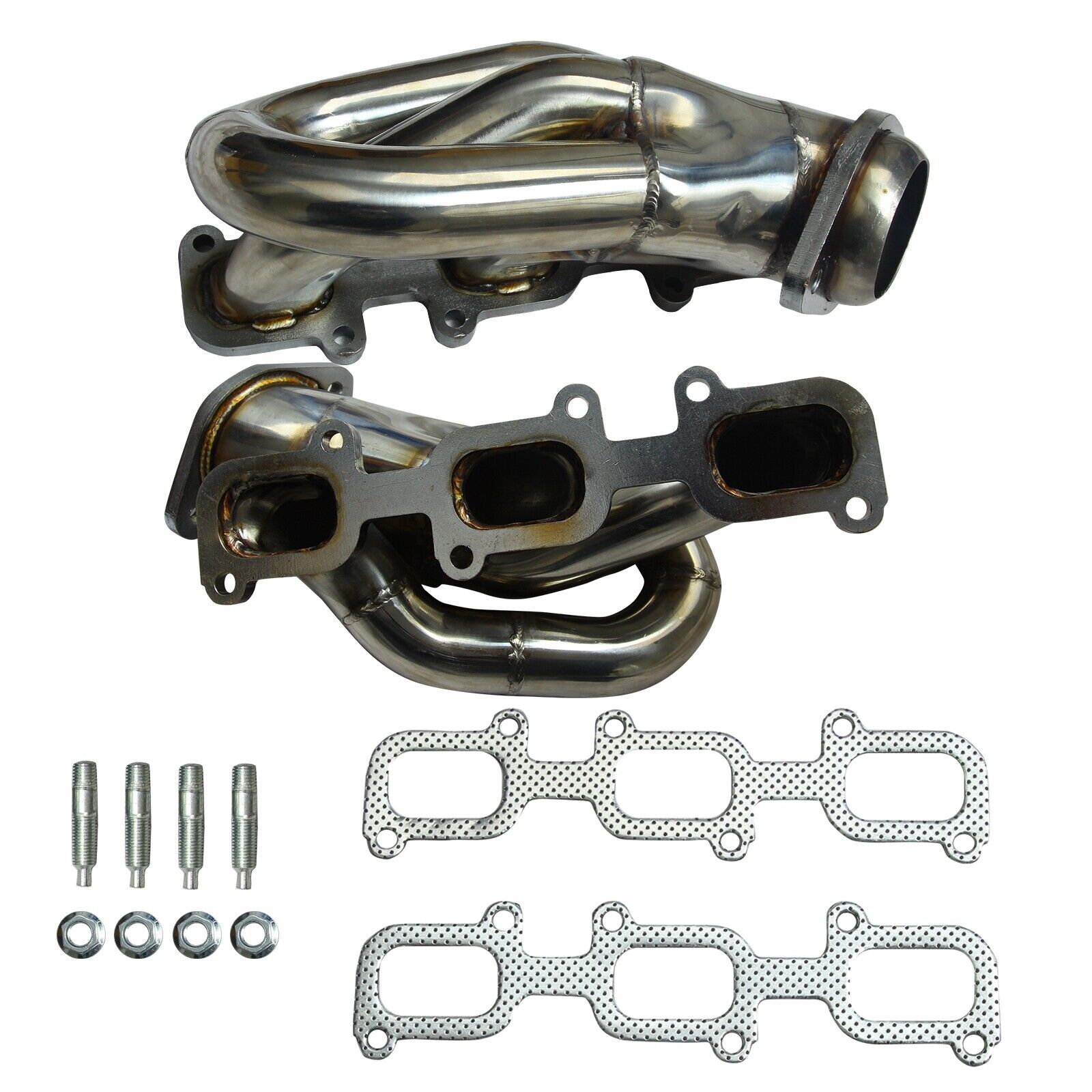 For Ford Mustang 3.7L V6 2011-2015 Shorty Stainless Steel Manifold Header