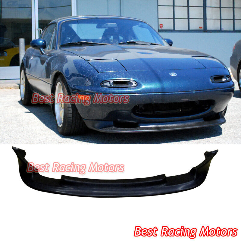 For 1990-1997 Mazda Miata GV Style Front Bumper Lip (Urethane)