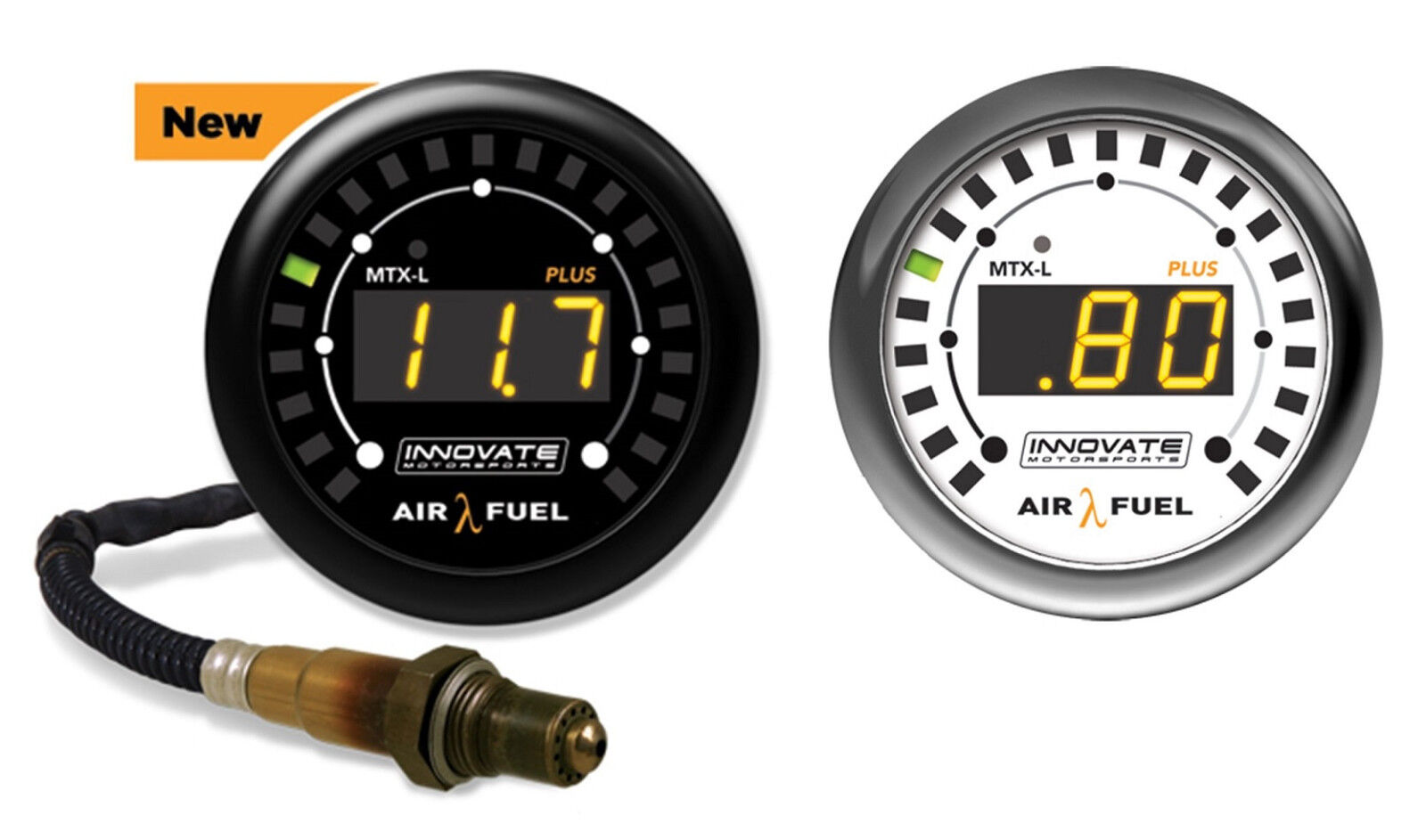 Innovate 3918 MTX-L PLUS Wideband O2 AFR Air Fuel Ratio Gauge Kit & Bosch LSU4.9