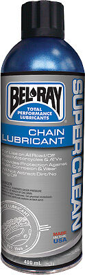 BEL-RAY SUPER CLEAN CHAIN LUBE CHAIN WAX 400ML  99470-A400W