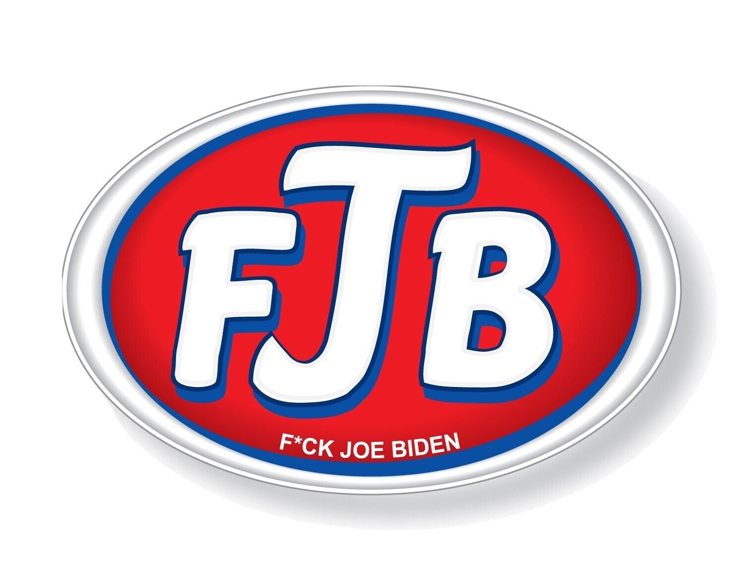 SD USA PRINT FJB Oil Retro Style Joe Biden Political Sticker Decal FJB
