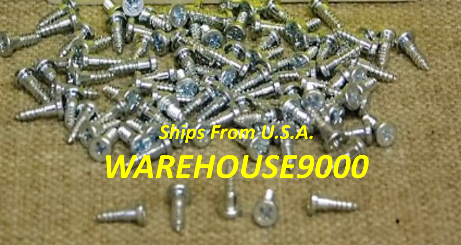 100 Special Phillips Flat Head Tapping Screws Auveco 9877 For Molding Clips