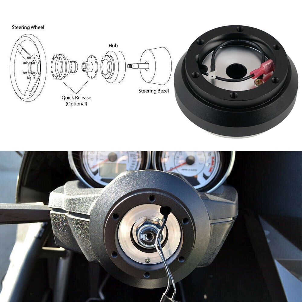 1 of Steering Wheel Short Hub Adapter Racing Kit For Toyota MR2 Spyder 2000-2005