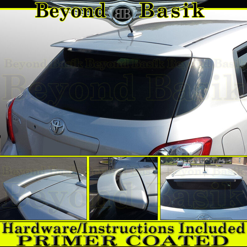 For 2009-2011 2012 2013 2014 Toyota Matrix Factory Style Spoiler Wing Fin PRIMER