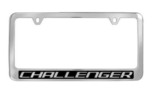 Dodge Challenger Chrome Metal License Plate Frame