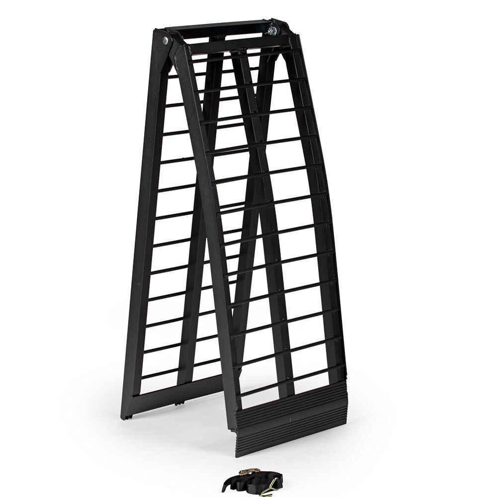 Titan Ramps 8' Heavy-Duty Arched Motorcycle Loading Ramp - 1,000 lb. Capacity