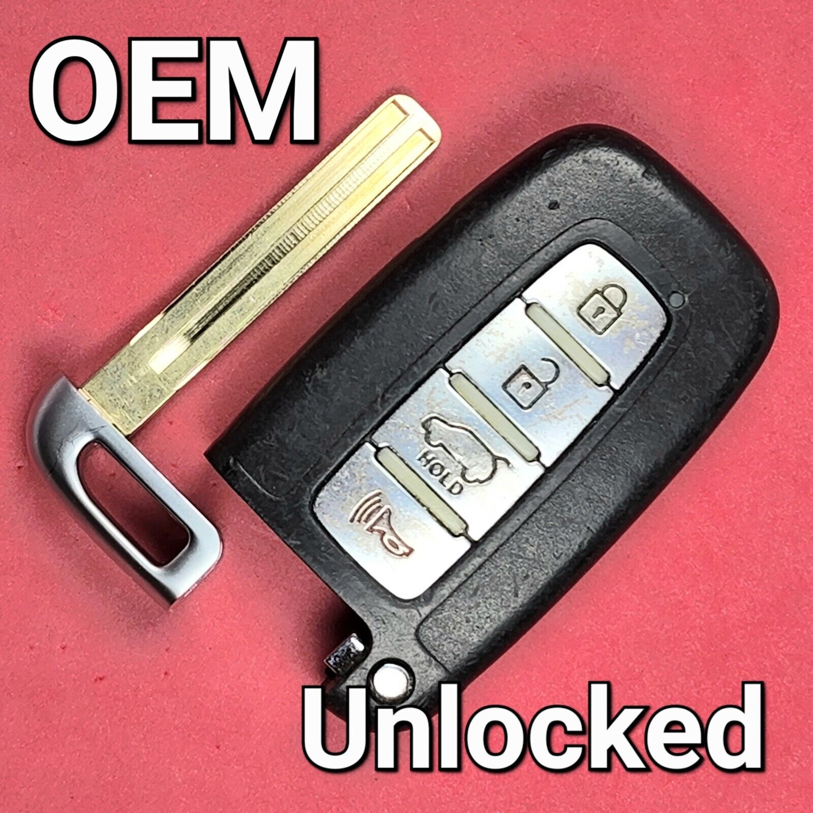 UNLOCKED OEM 2010 - 2013 KIA Borrego Sorento smart key 4B Hatch SY5HMFNA04(worn)