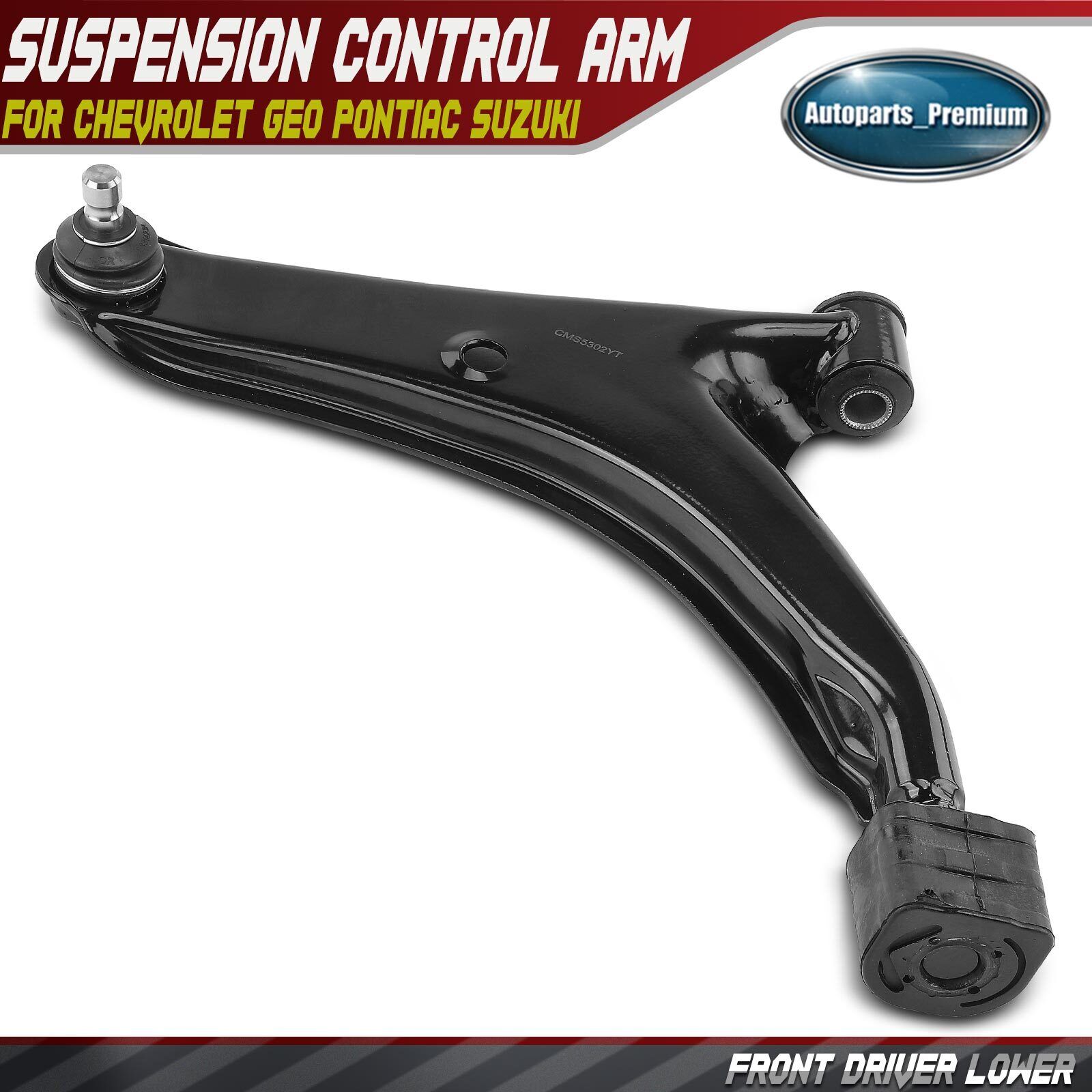 Front LH Lower Control Arm&Ball Joint Assembly for Chevrolet Geo Pontiac Suzuki