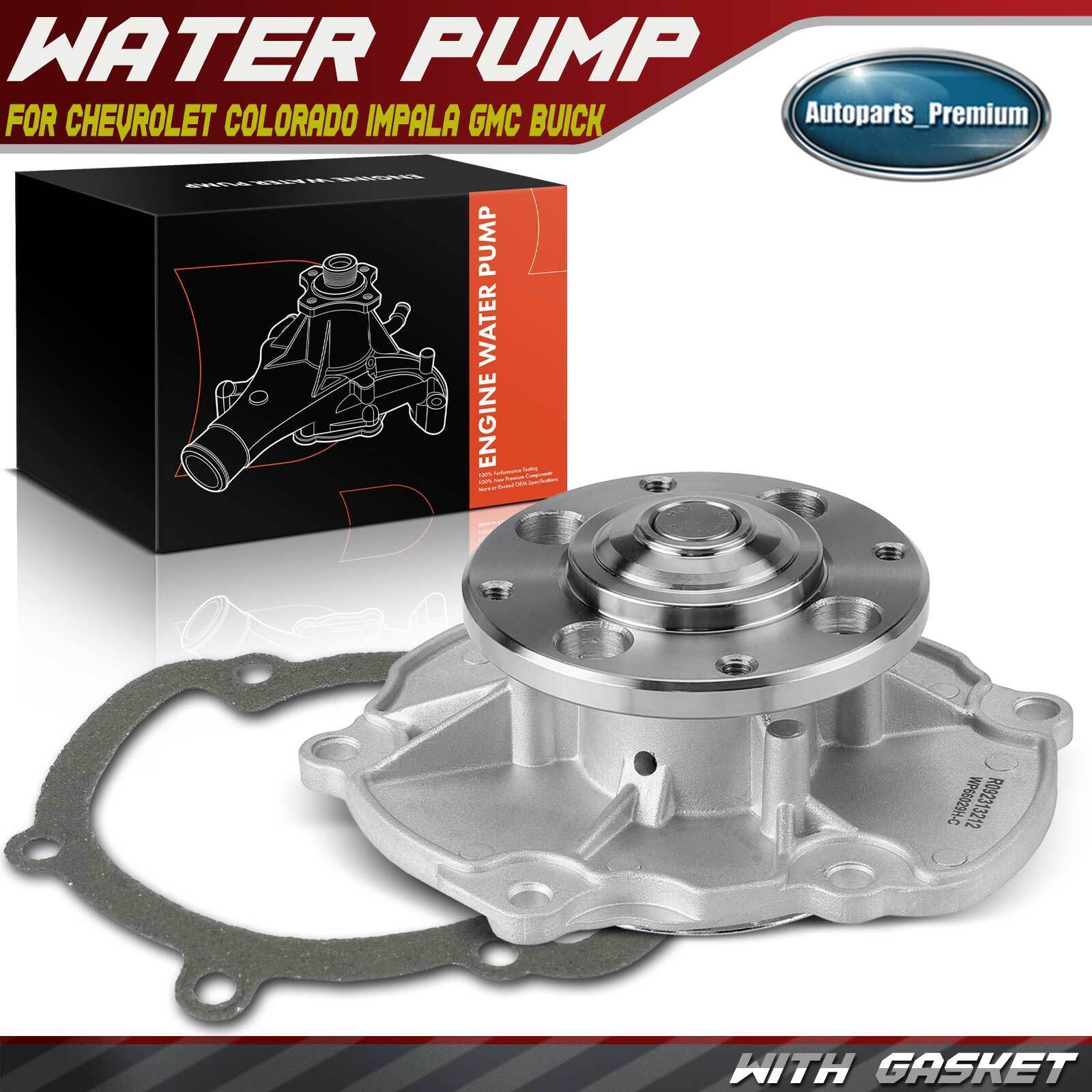 Engine Water Pump for Chevrolet Equinox Camaro Caprice Impala Malibu GMC Terrain