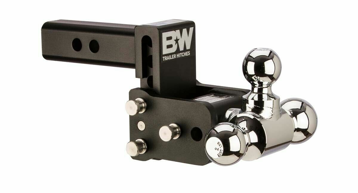 B&W Trailer Hitches TS10047B Tow and Stow Hitch Ball Mount 3\