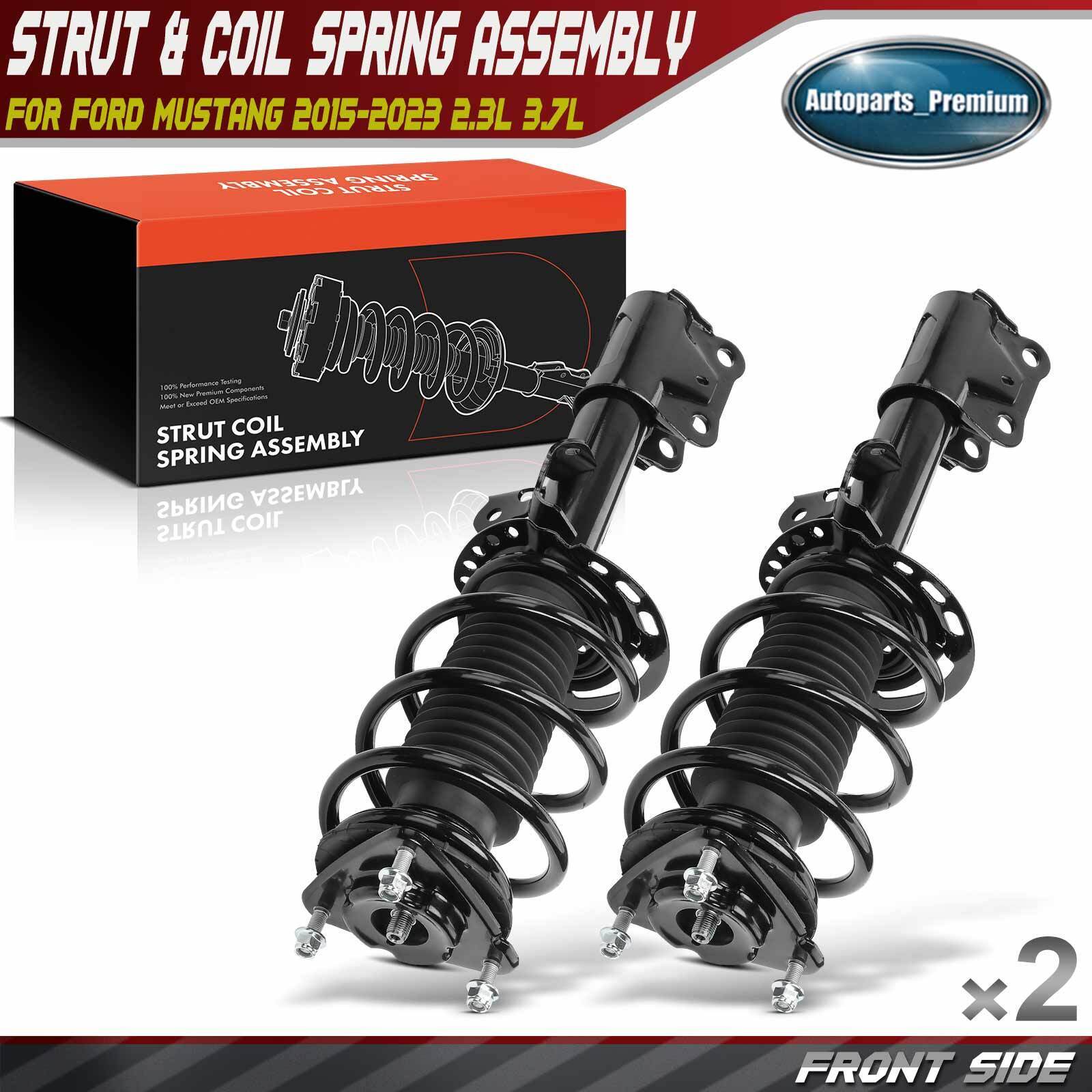 Front Complete Strut & Coil Spring Assembly for Ford Mustang 2015-2023 2.3L 3.7L