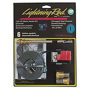  Lightning Rod Hott Rod Hybrid RV 110 volt electric water heater kit 6 gallon