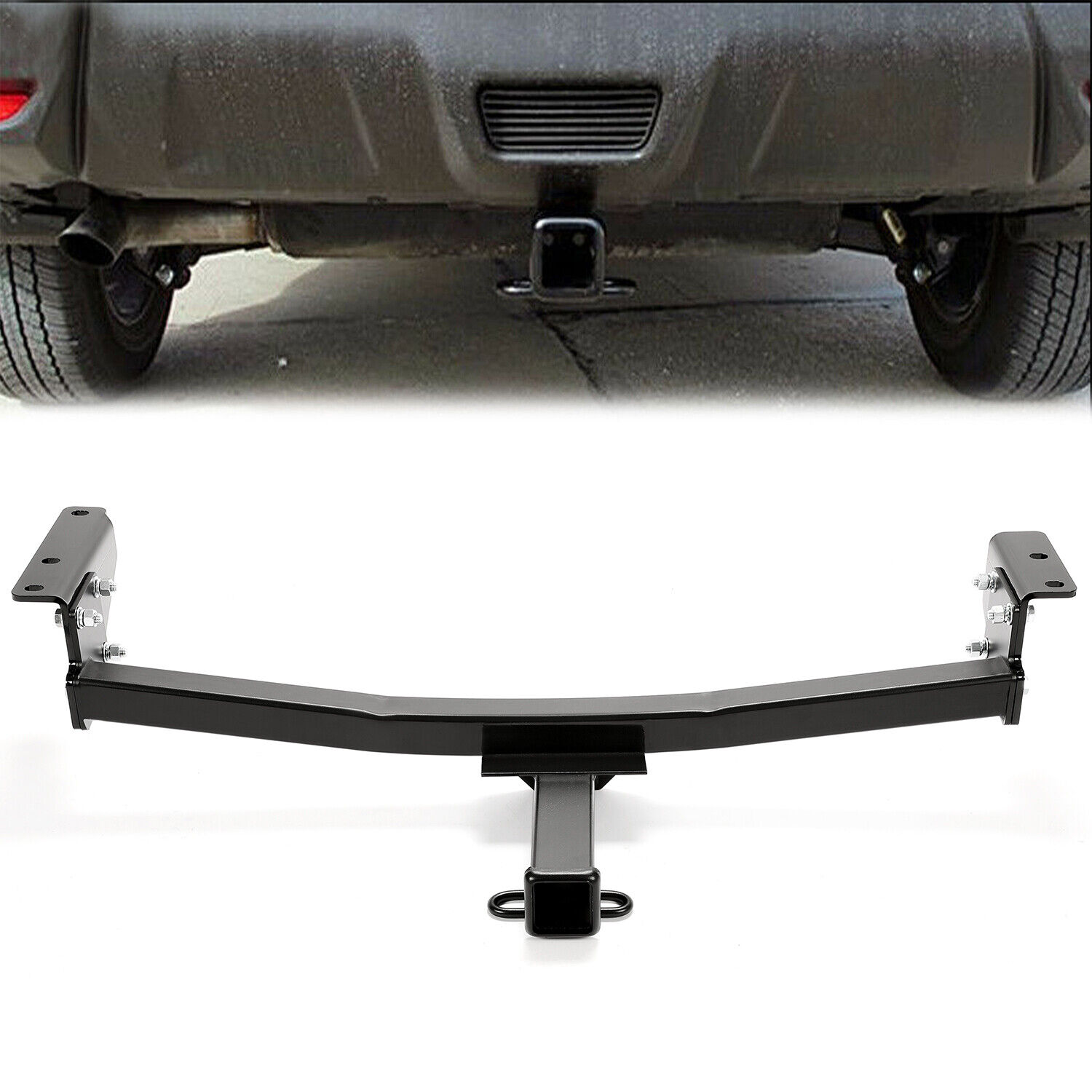 Class 3 Trailer Hitch Tow Receiver 2\'\' For Nissan Rogue S / SL / SV 2008-2020