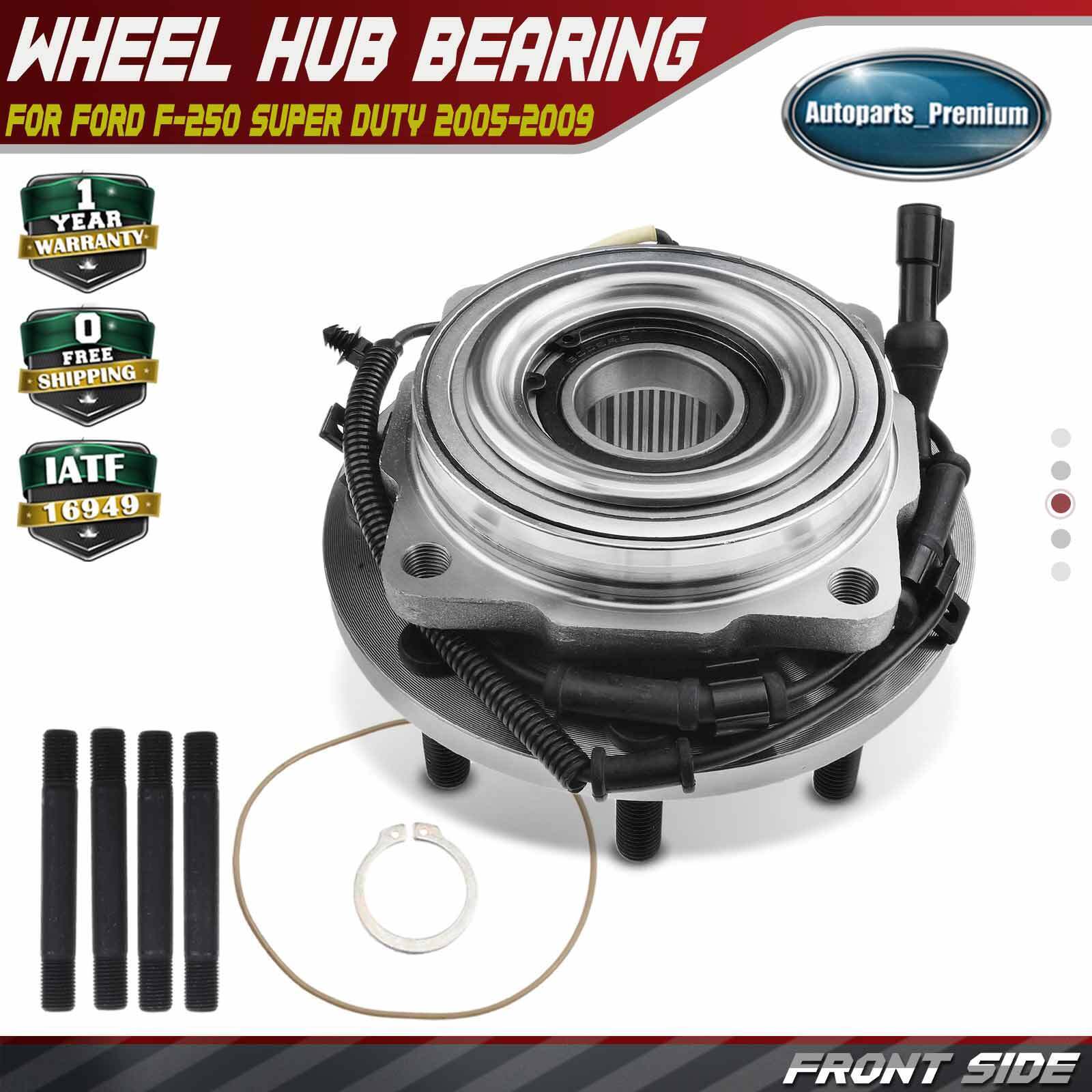 1x Front Wheel Hub Bearing Assembly for Ford F-250 Super Duty F-350 Super Duty