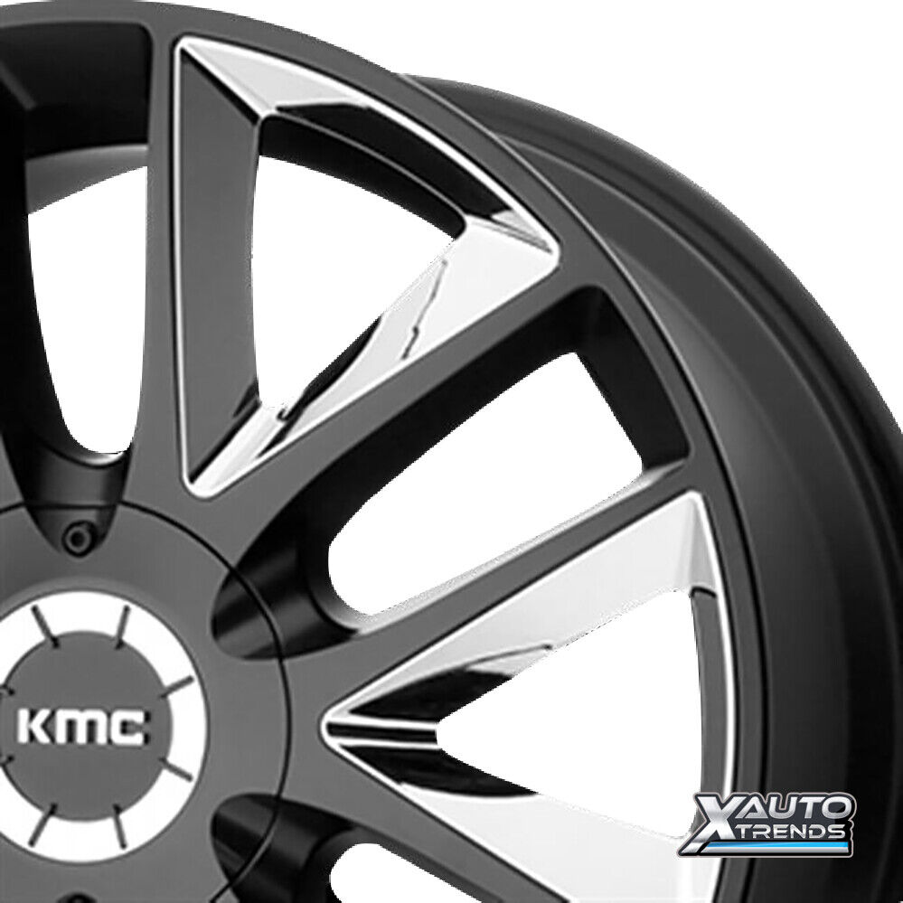 KMC KM710 22X9.5 Wheel Inserts 6 Pcs Chrome 14062295INS-CHR